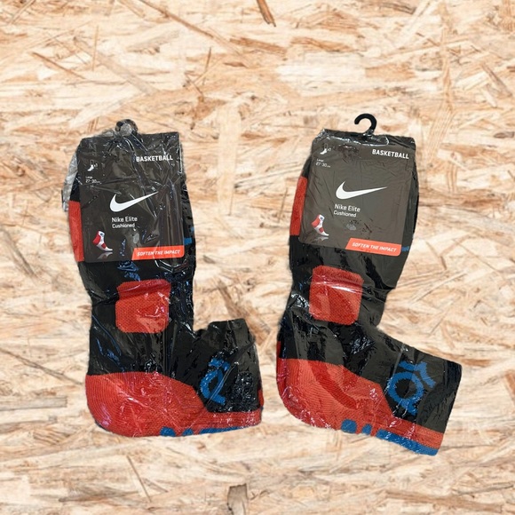 ✔️NWT✔️ NIKE KD Elite Cushioned Socks Bundle - Picture 1 of 5